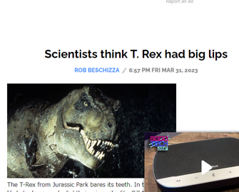 ティラノサウルスの歯は鱗で覆われていた？有名な恐竜の新しい発見