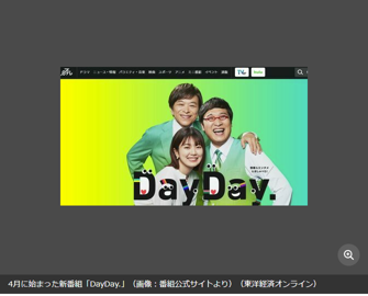 「スッキリ」に代わる新番組「DayDay.」がスタート！期待とギャップに戸惑う視聴者も。